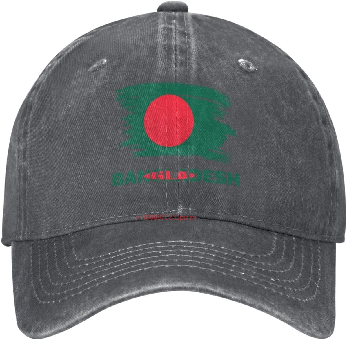 Dad Hat Cotton - Vintage Bangladesh vlag stijlvolle gewassen denim