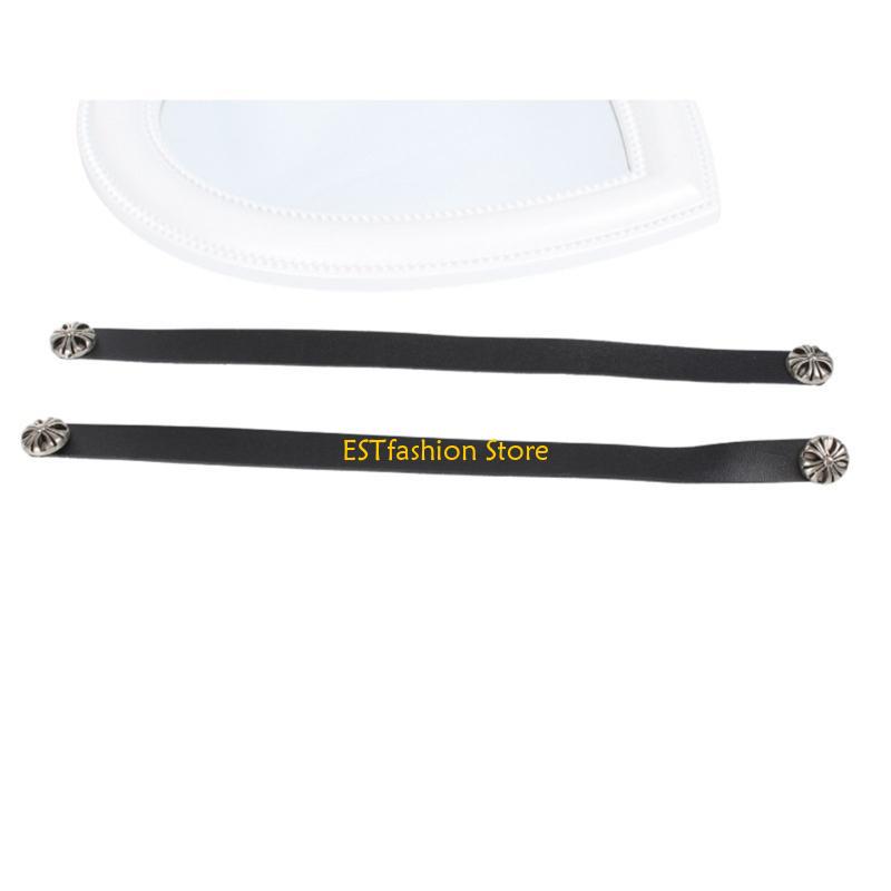Cowboy Hat Straw - Y5GC Hoedenband voor Cowboyhoeden Fedora Gevlochten