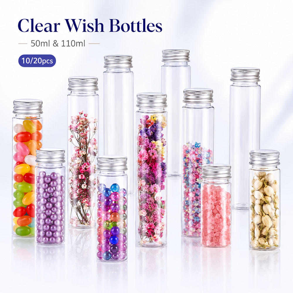 20 Stuks 50 Ml/100 Ml Clear Pl - Snapback Hat Flat recensie en prijs