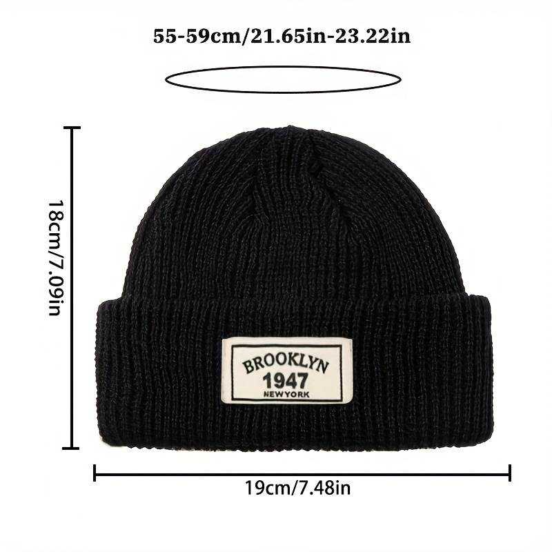 Unisex Brooklyn 1947 New York  - Beanie Cuffed Knit recensie en prijs