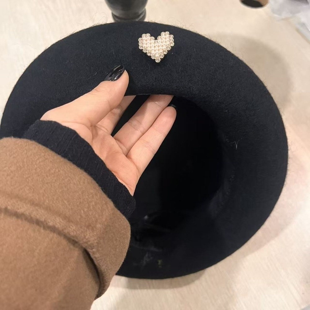Modieuze warme winterwollen ba - Beret French Wool recensie en prijs