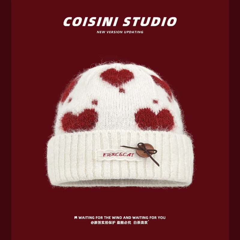 Zachte, gebreide mutsen met ee - Beanie Cuffed Knit recensie en prijs