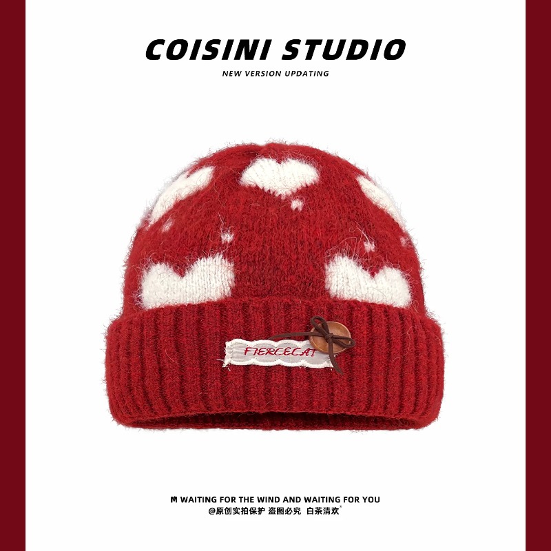 Zachte, gebreide mutsen met ee - Beanie Cuffed Knit recensie en prijs