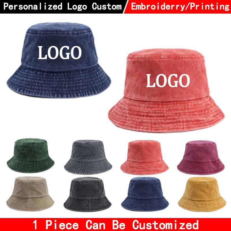 Op maat gemaakte denim bucket  - Bucket Hat Cotton recensie en prijs