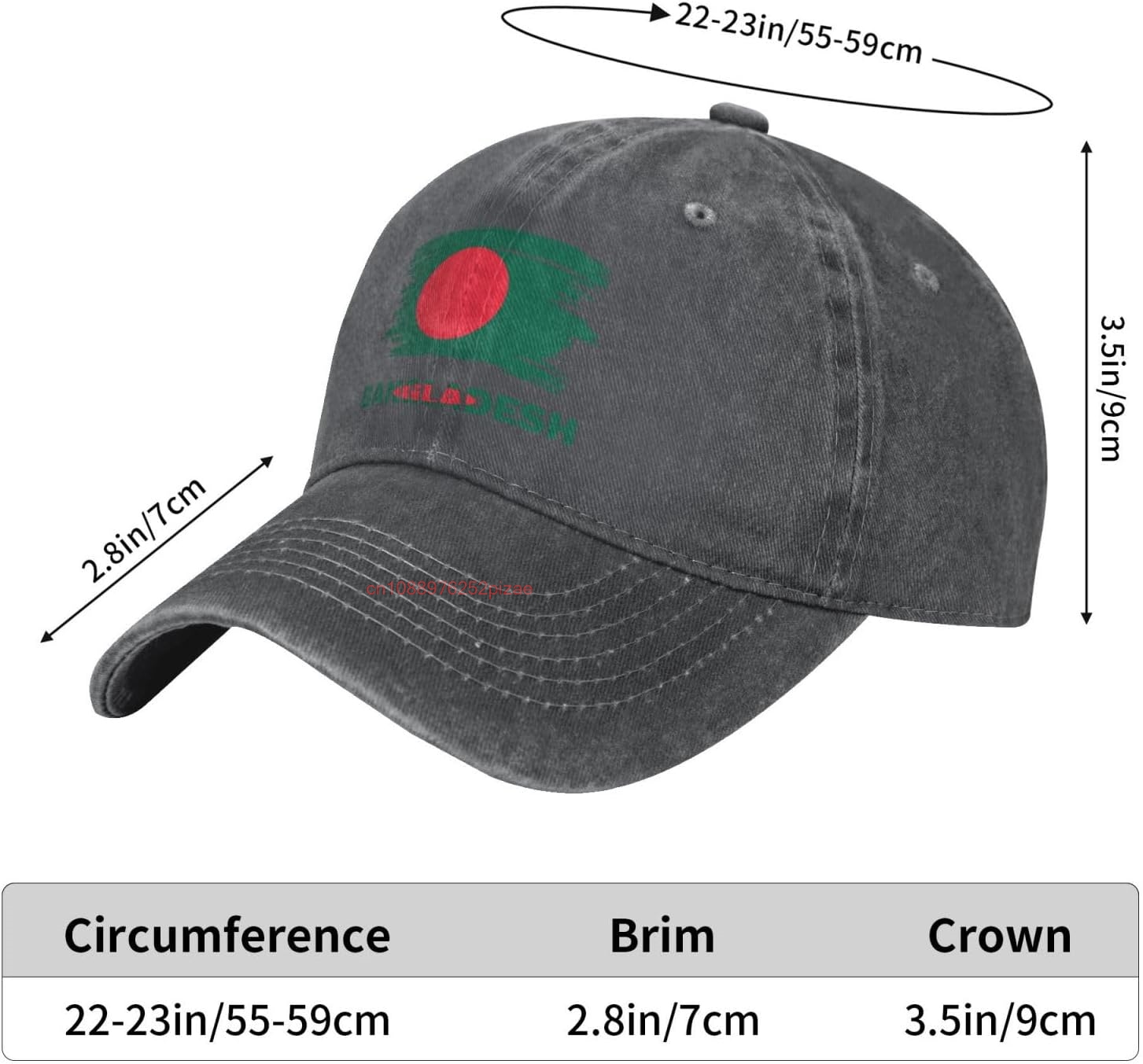 Vintage Bangladesh vlag stijlv - Dad Hat Cotton recensie en prijs