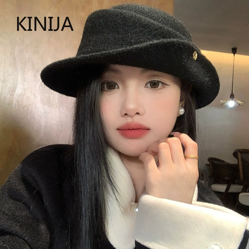 Franse elegante zwarte hoge ho - Beret French Wool recensie en prijs