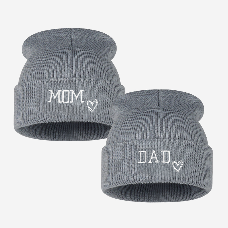 2-delige gebreide muts met bor - Beanie Cuffed Knit recensie en prijs