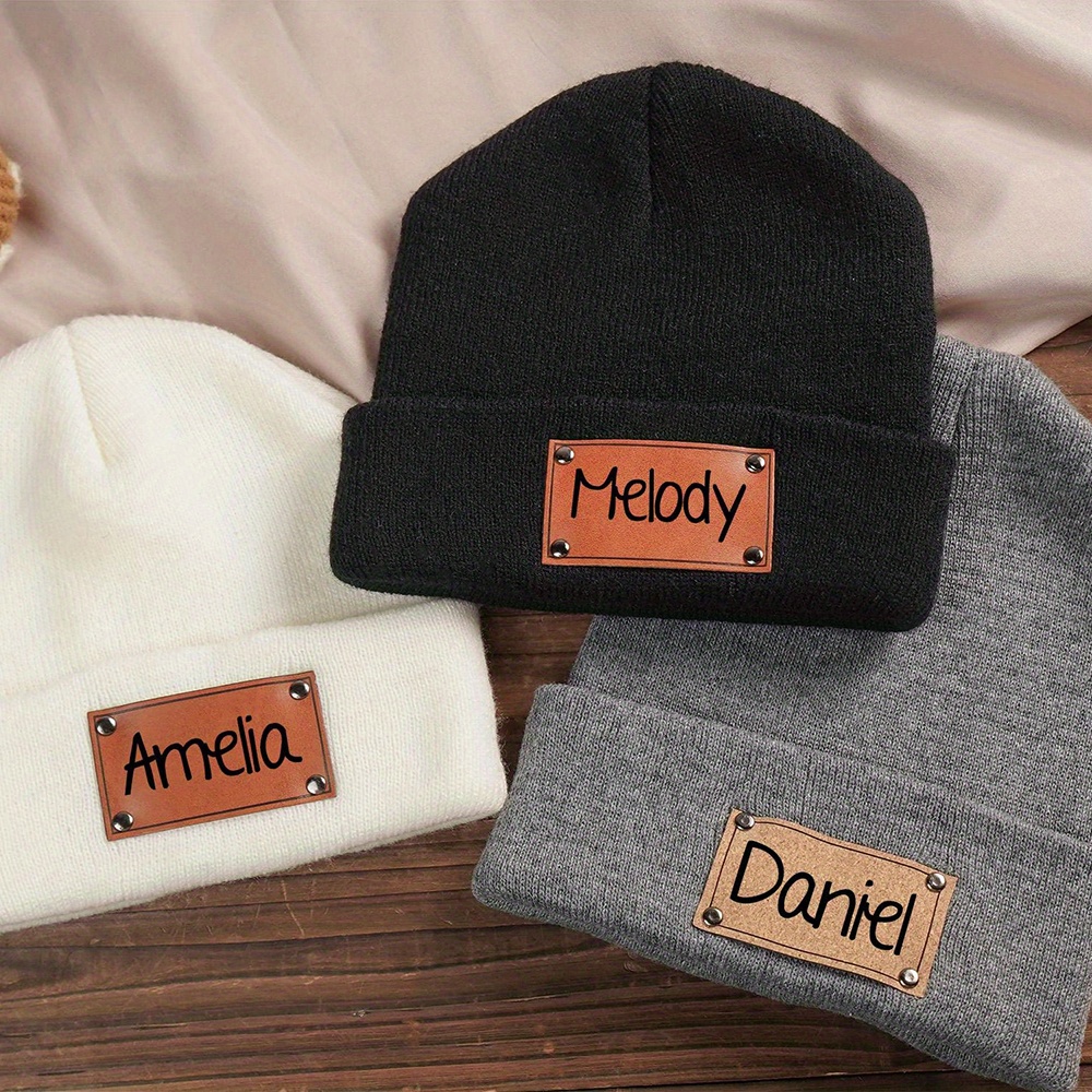 Gebreide muts met een geperson - Beanie Cuffed Knit recensie en prijs