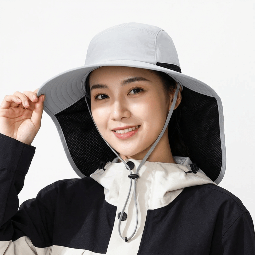 Zonnehoed met brede rand, zonn - Bucket Hat Cotton recensie en prijs
