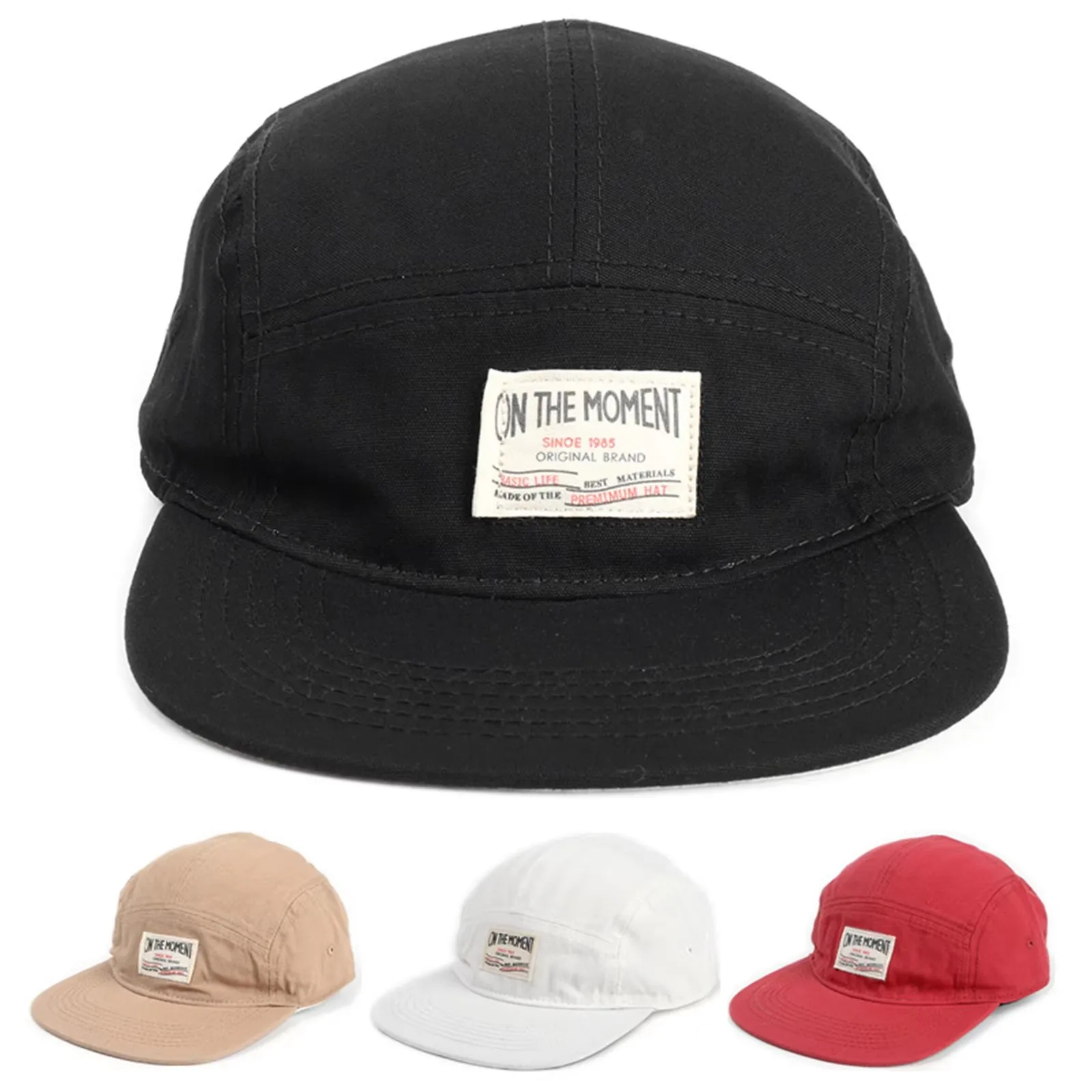 Nieuwe ON THE MOMENT katoenen  - Corduroy Cap 5 Panel recensie en prijs